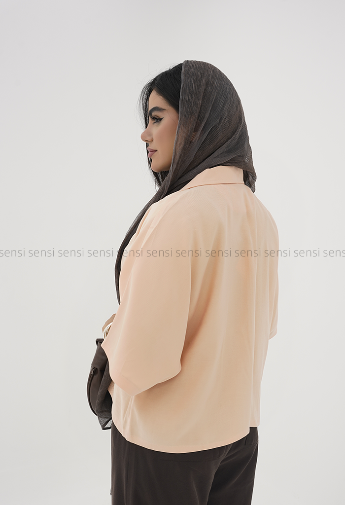 وست زنانه کتان سیلک کد1006393